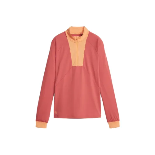 PUMA FIRST MILE Women's Running Pullover Jacket Women's Red