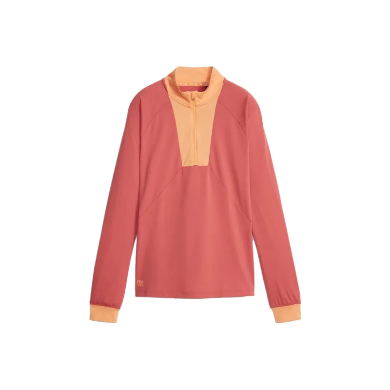 PUMA FIRST MILE Women's Running Pullover Jacket Women's Red-0