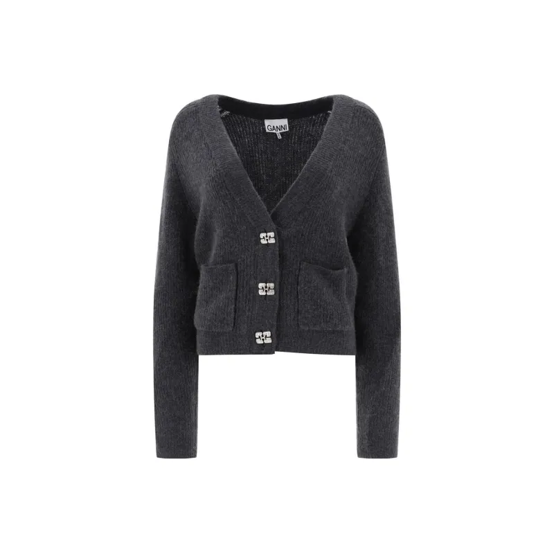 GANNI Knitwear Women's Gray-0