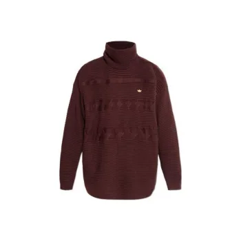 Adidas Premium Oversized Knit Turtleneck Jumper