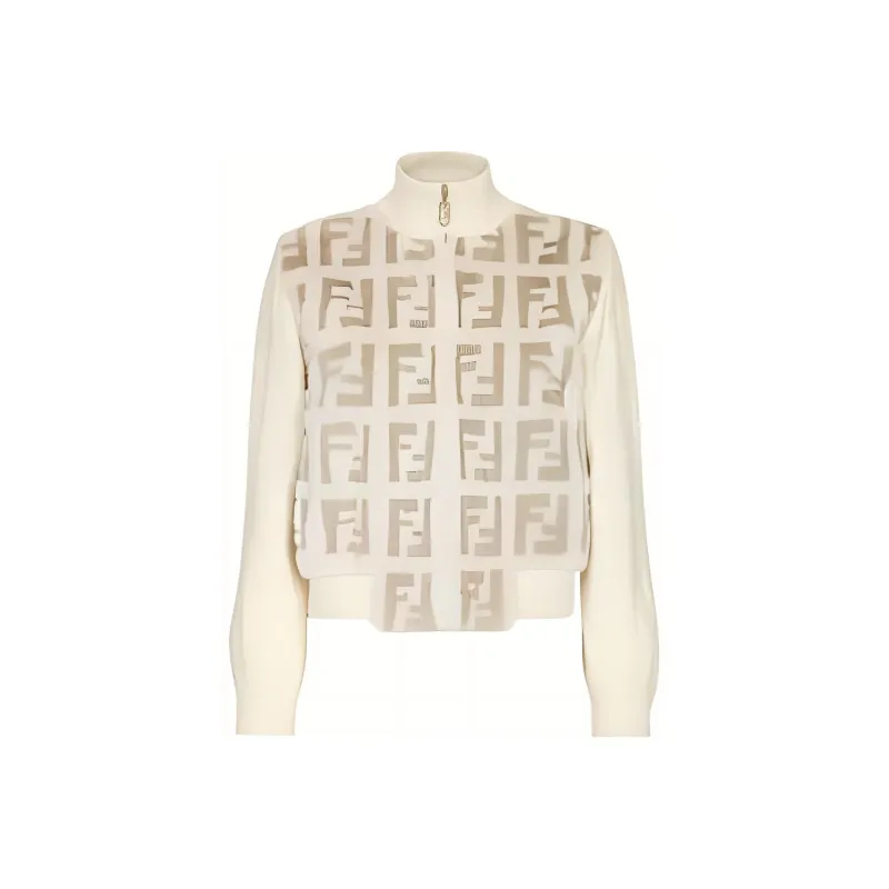 FENDI Jackets & Coats Women's White-0