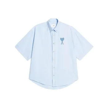 AMIPARIS De Coeur Shirt 'Sky Blue'