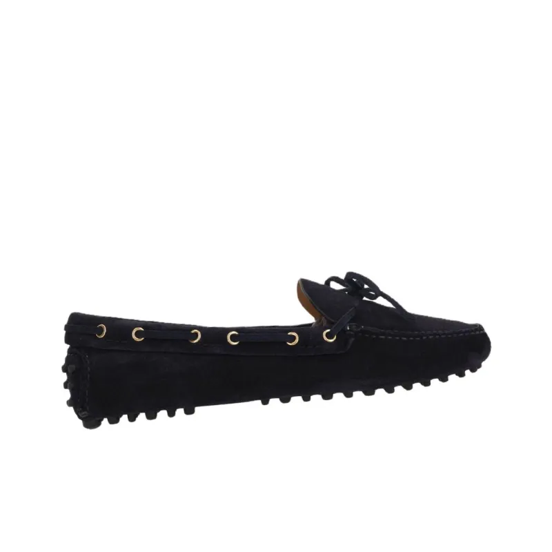 Car Shoe Gommino Loafers Women's Blue-1