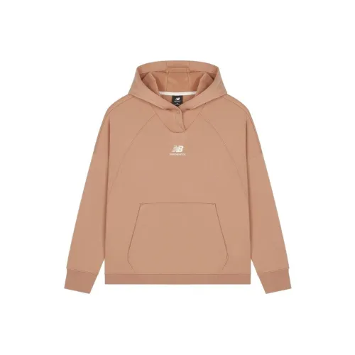 New Balance Sweatshirts Women's Brown