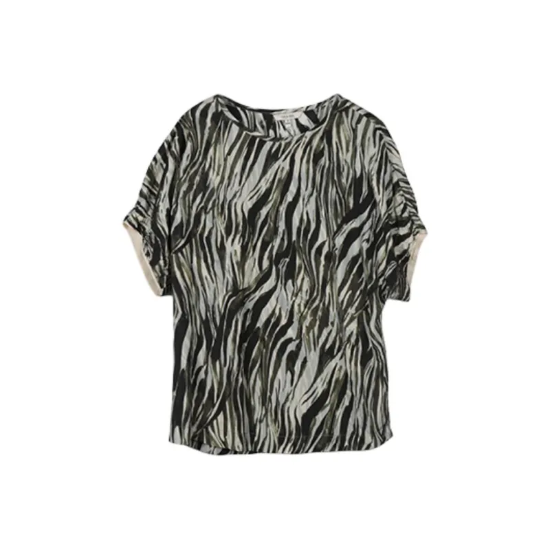 TINA GIA Shirt Women's Army Green-0