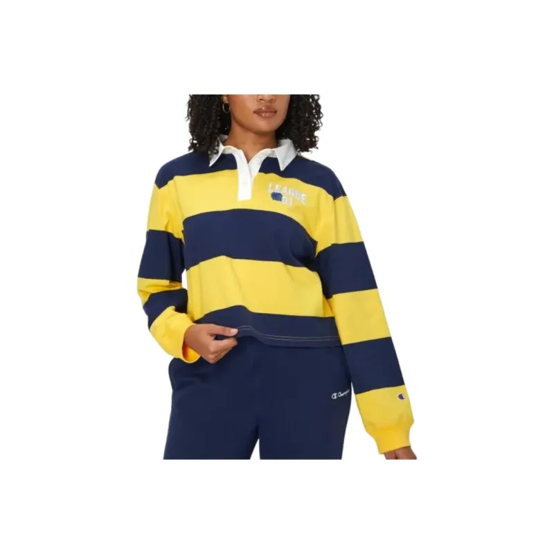 Champion T-Shirt Women's Yellow/Blue-0