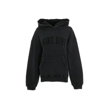 Anine Bing Harvey Logo print Cotton Hoodie
