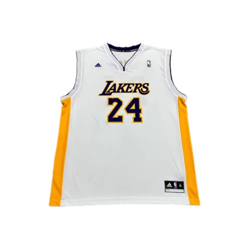 Adidas x NBA Los Angeles Lakers Basketball Jerseys Unisex White