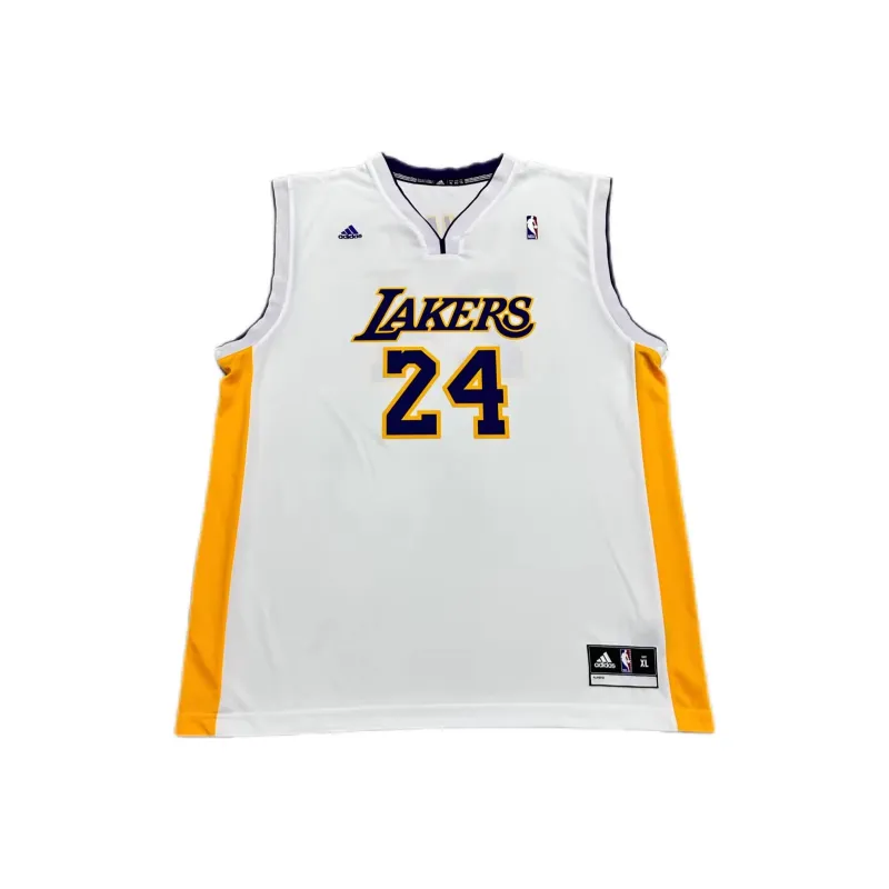 Adidas x NBA Los Angeles Lakers Basketball Jerseys Unisex White-0