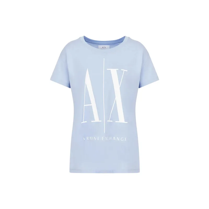 EMPORIO ARMANI T-Shirts Women's Light Blue-0