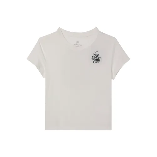 Nike Sportswear Women's Strawberry Short Sleeve T Shirt 'Sail White'