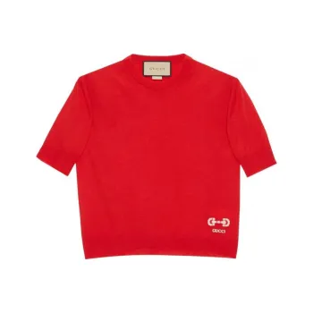 GUCCI Logo print Jumper
