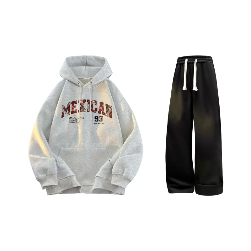 MEXICAN Sweatshirt Sets Unisex-12