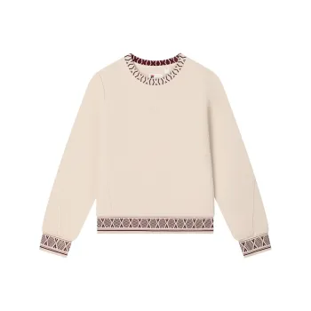 FILA Sweatshirt Women's Light Pink Wheat