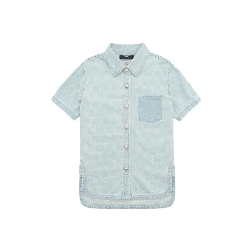 LI NING 1990 Shirt Women's Azure Blue
