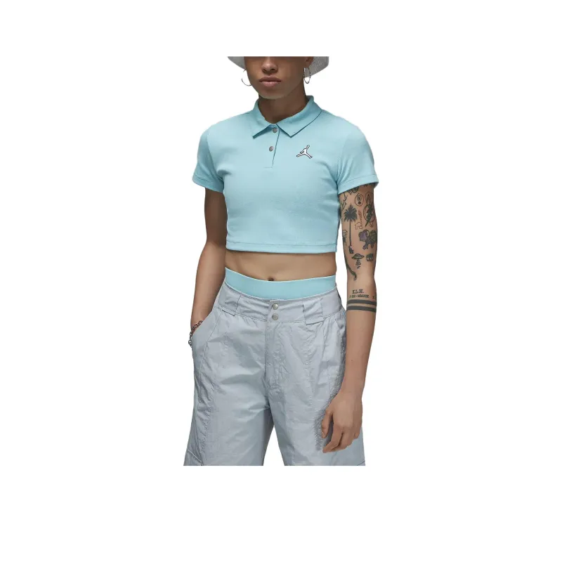 Jordan Polo Shirts Women's Sky Blue-0