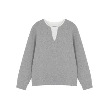 IHIMI Sweatshirt Women's Medium Gray