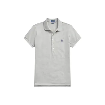 Polo Ralph Lauren SS24 Polo Shirt Women's Gray