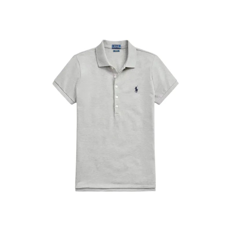 Polo Ralph Lauren SS24 Polo Shirt Women's Gray-0