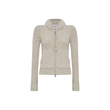 ISABEL MARANT ETOILE Milly Zipped Drawstring Cardigan