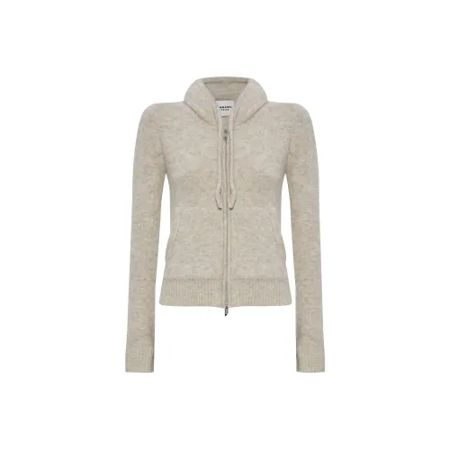 ISABEL MARANT ETOILE Milly Zipped Drawstring Cardigan