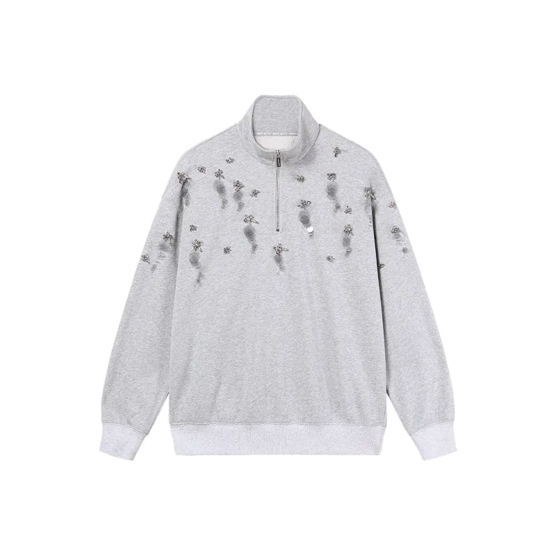 Miss Sixty Sweatshirts Women's Heather Gray-0