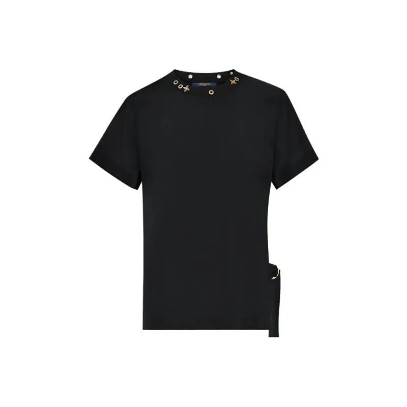 Lv Side Strap T Shirt-0