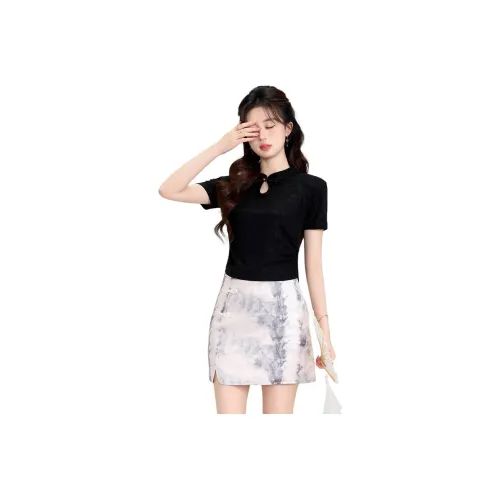 Emodues T Shirts Women's Black