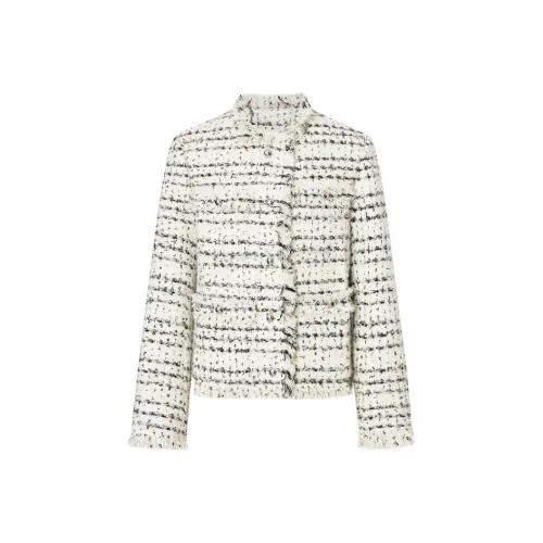 MOCO Jacket Women's Black White Texture Color