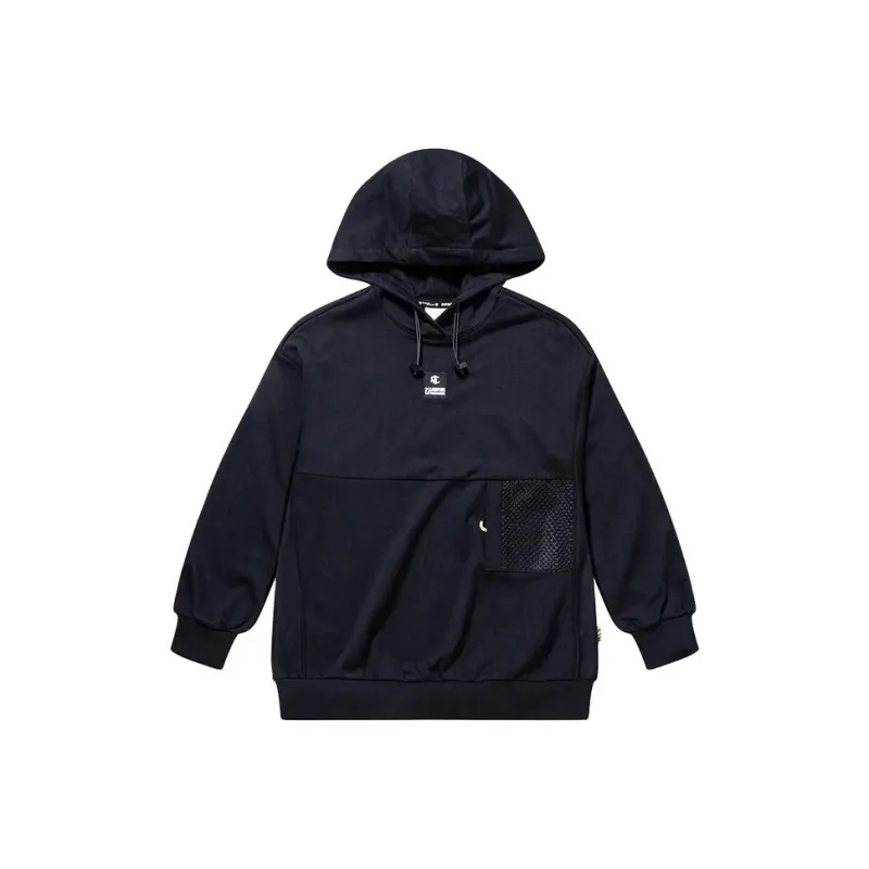 QIAODAN Sweatshirts Women's Black-0