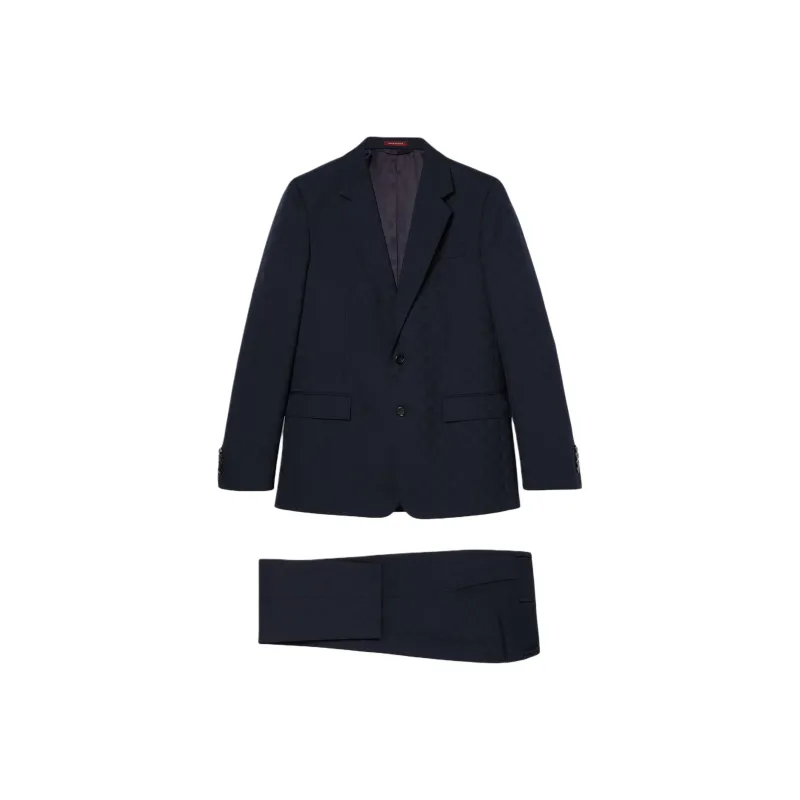 GUCCI Monogrammed Buttoned Suit-0
