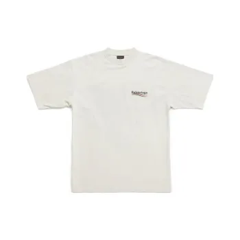 Balenciaga Campaign Oversize T Shirt Blue