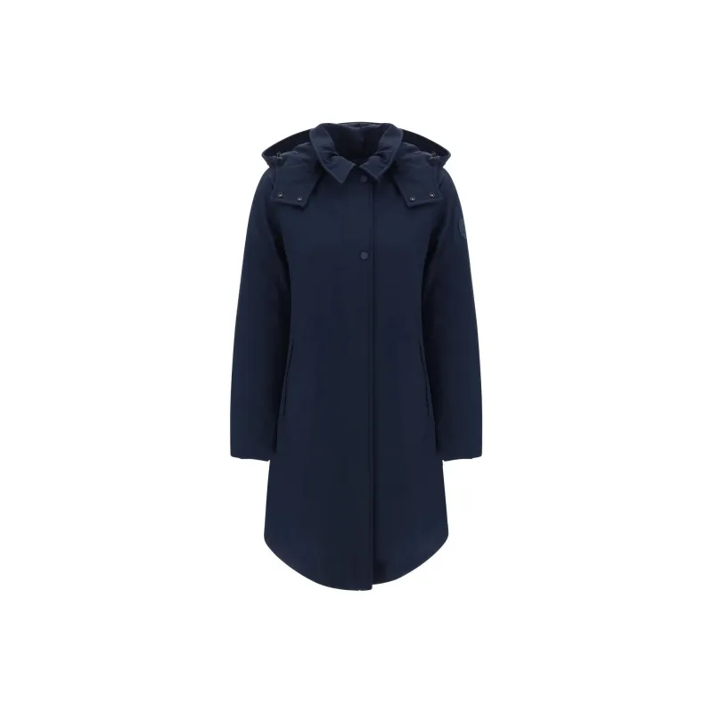 WOOLRICH Logo Patch Hooded Parka-0