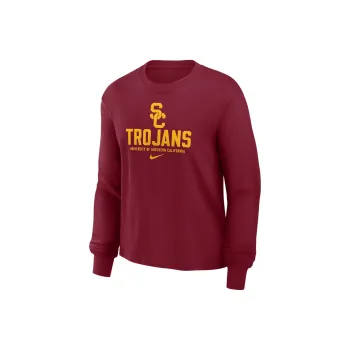Nike Usc Trojans Primetime University Boxy Women's Nike College Long Sleeve T Shirt