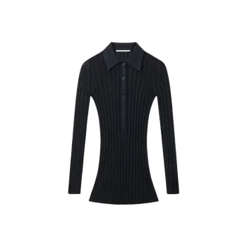Stella McCartney Buttoned Ribbed Top