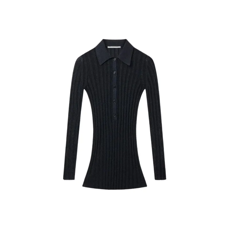 Stella McCartney Buttoned Ribbed Top-0