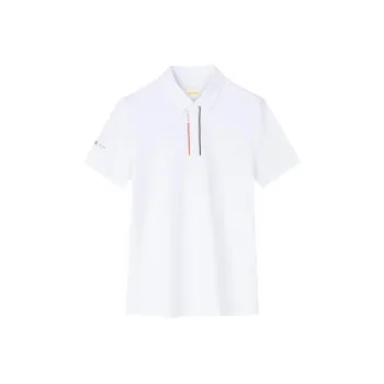 Anta Variety Training Collection Polo Shirt Women's Snowflake White
