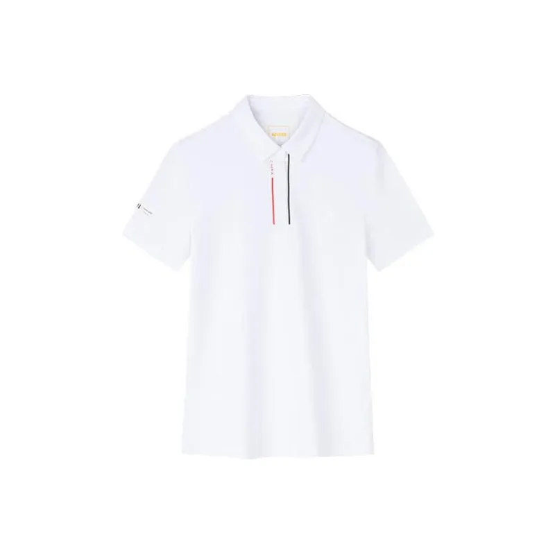 Anta Variety Training Collection Polo Shirt Women's Snowflake White-0