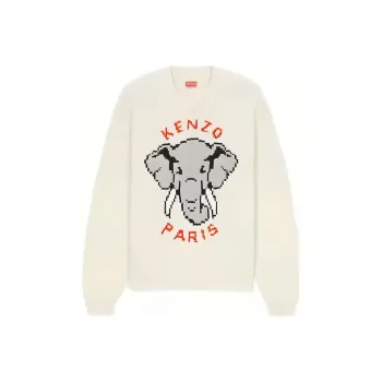 KENZO Elephant Intarsia Jumper