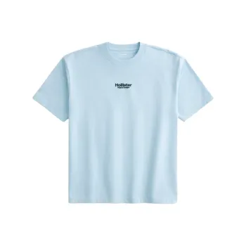 Hollister T Shirt Men's Light Blue