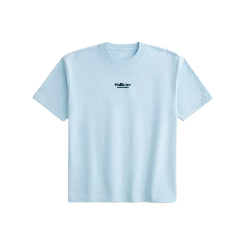 Hollister T Shirt Men's Light Blue-0