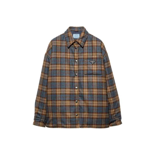 THOM BROWNE Check Printed 4 Bar Buttoned Jacket