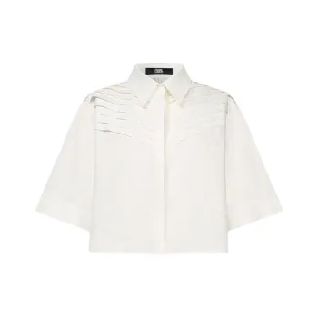 KARL LAGERFELD SS24 Shirt Women's White