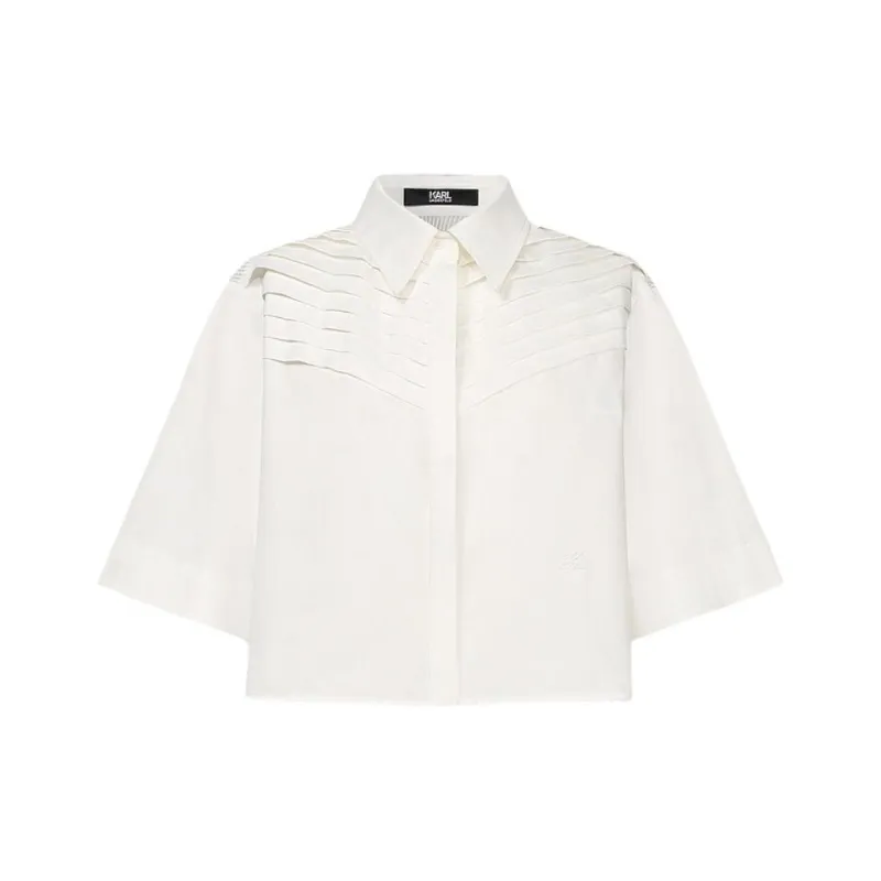 KARL LAGERFELD SS24 Shirt Women's White-0