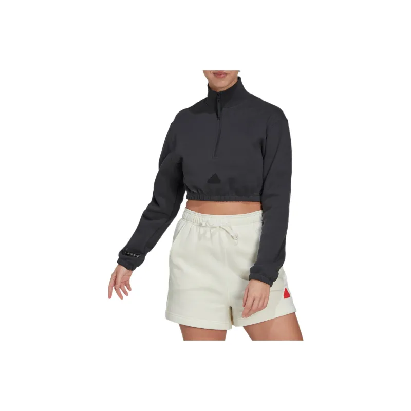 Adidas Sweatshirts Women's Black-0
