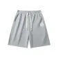 [Quick-Dry & High-Elasticity]Light Gray (Tf White Autobot Pants Logo)