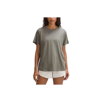 Lululemon All Yours T-Shirt Women's Green Gray