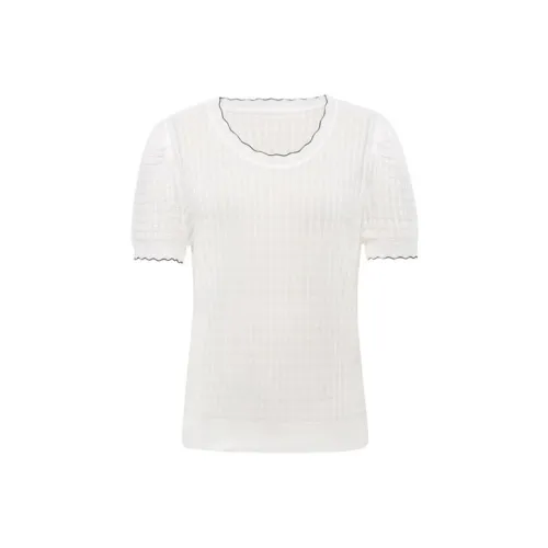 MEIYANG Knitwear Women's White
