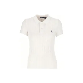 Polo Ralph Lauren Polo Pony Embroidered Knitted Polo Top