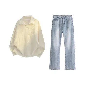 ROSECREED Sweatshirt Set Unisex